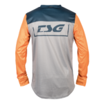 Tricou maneca lunga TSG BREEZE L/S albastru orange - imagine 2