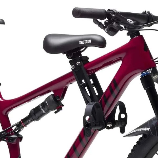 SA COPII KIDS RIDE SHOTGUN CU MONTARE PE CADRU NEGRU