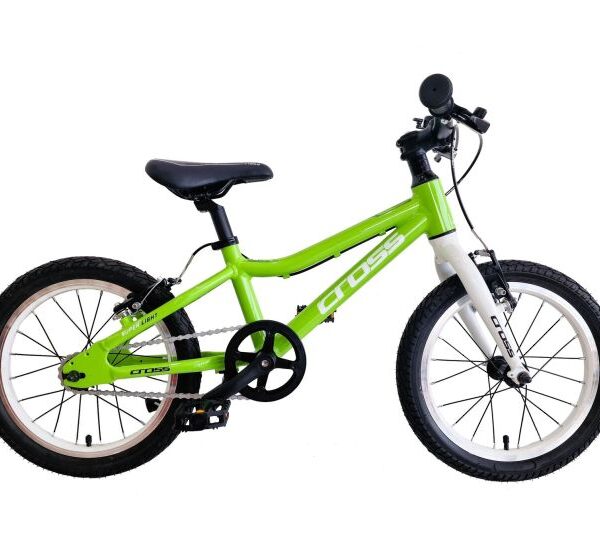 BICICLETA COPII MTB CROSS SUPER LIGHT 16 - GREEN | 4-6 ANI