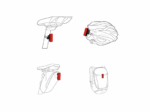 SET FAR + STOP BICICLETA RAVEMEN LS-CT02 USB (LR500S & TR20) - imagine 7